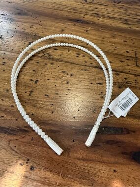 J.Crew  double pearl headband new with tags